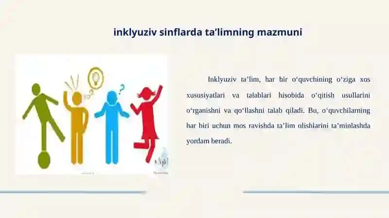 Inklyuzivsinflardata’limningmazmuni 3