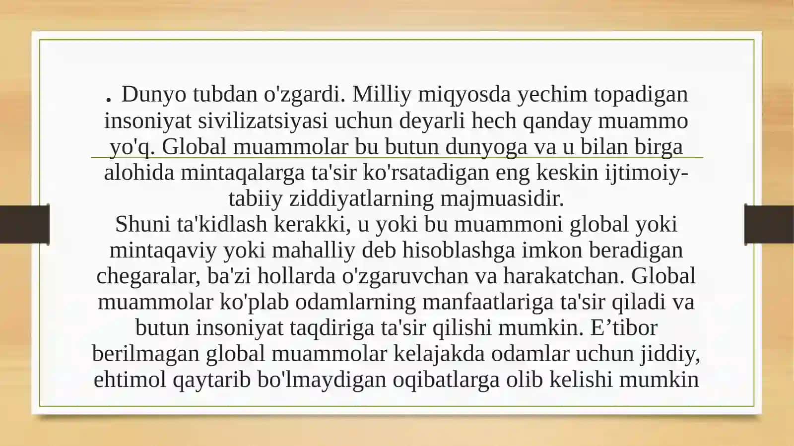 Ta’lim global muammo sifatida 3