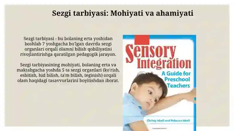 Sezgi Tarbiyasi 3