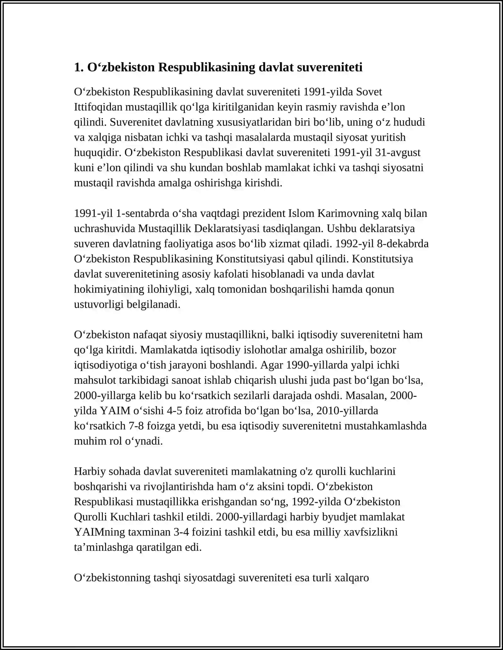 Oʻzbekiston Respublikasining Konstitutsiyasi 3