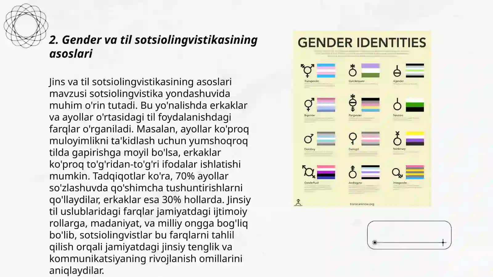 Gender va til sotsiolingvistikasining asoslari 3