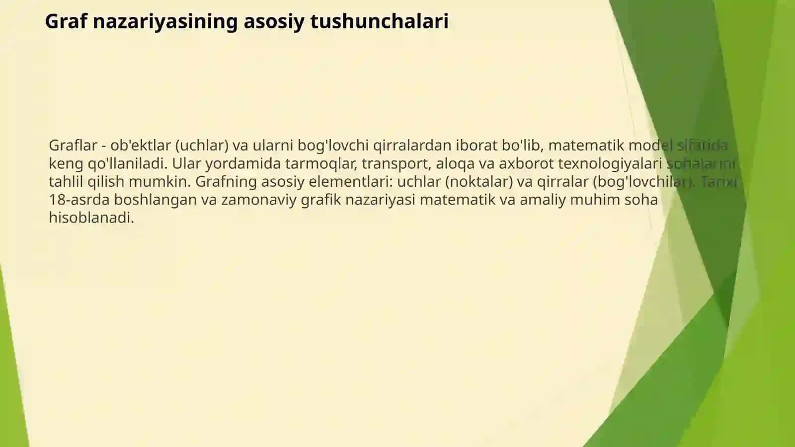 Graflar nazariyasi haqida umumiy tushuncha 3