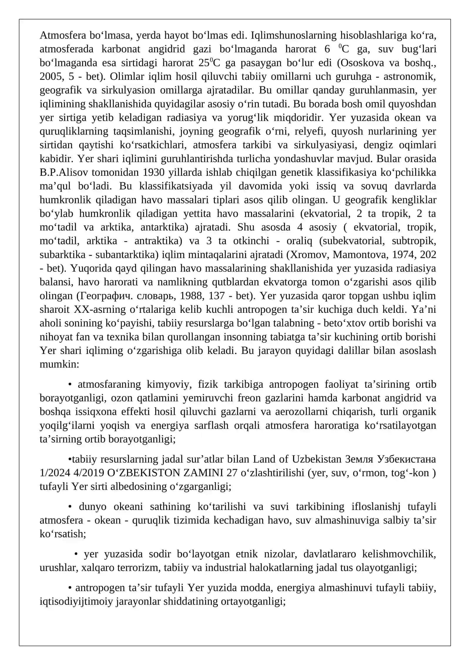 Iqlim o‘zgarishi va uning oqibatlari 3