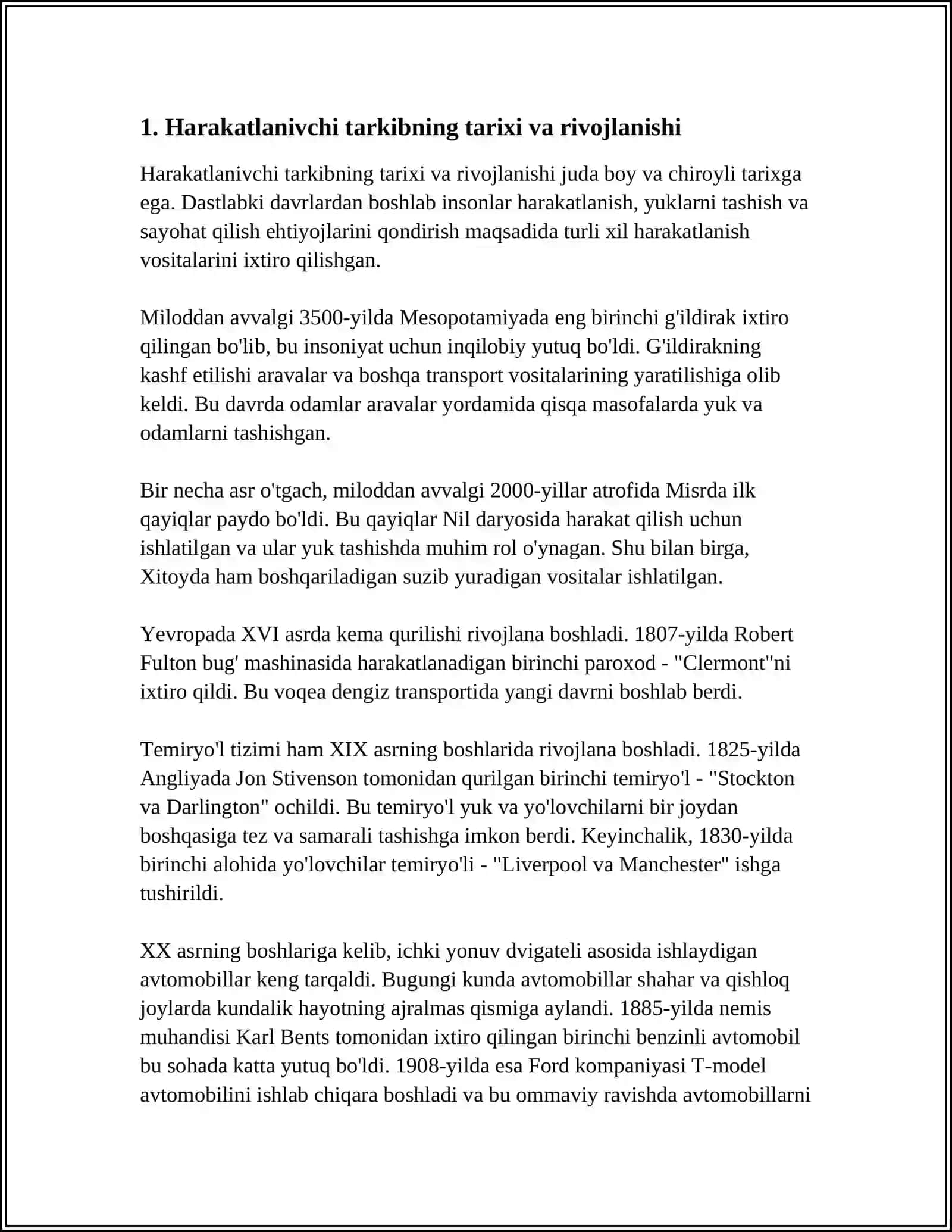HARAKATLANIVCHI TARKIBDAN FOYDALANISH TAHLILI 3