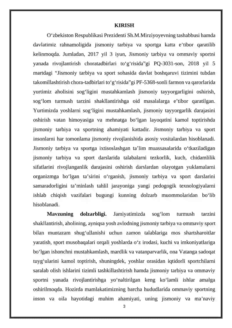 Jismoniy tarbiya darslarida mashqlarga o’rgatish uslubiyati 3