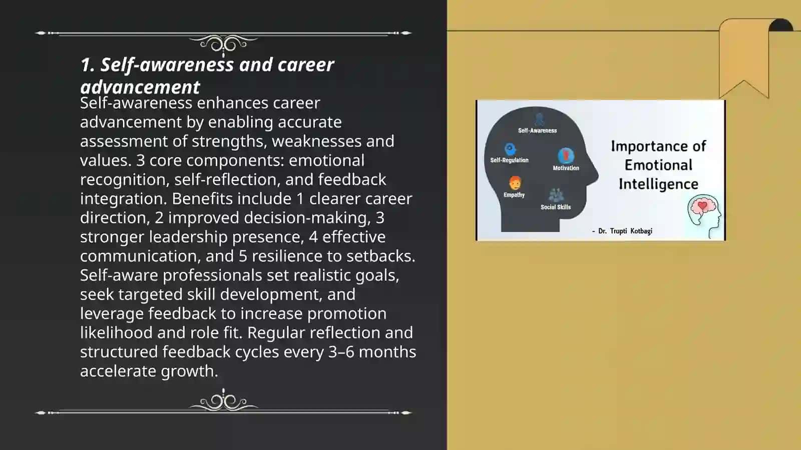 Emotional Intelligence and Career Success 3