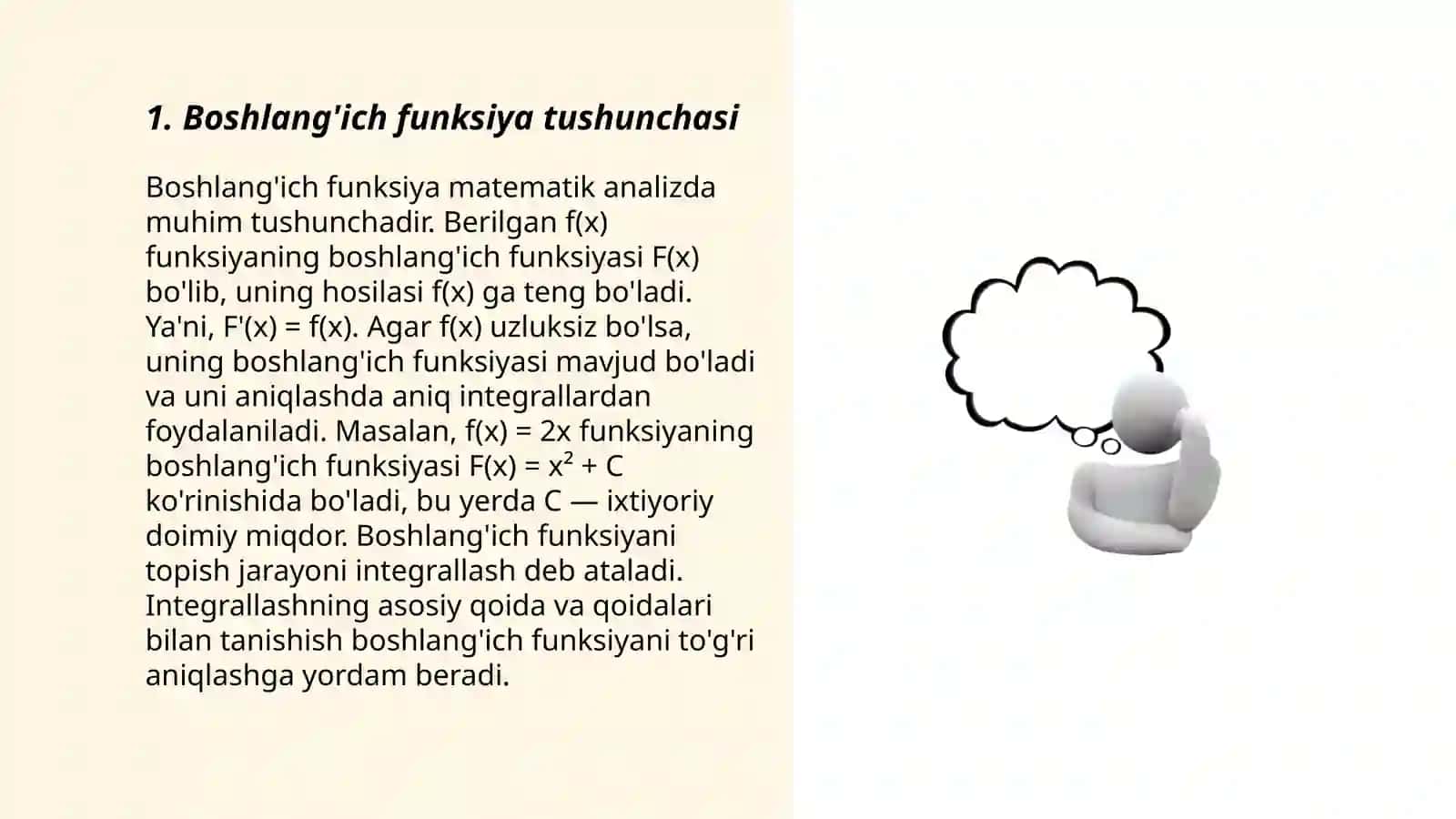 Integral va uning tadbiqlari 3