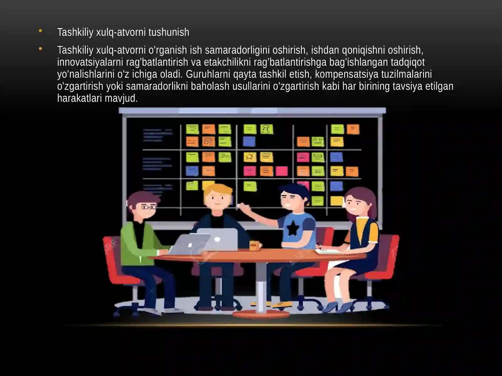 Karyera tashkiliy xulqning elementi sifatida 3