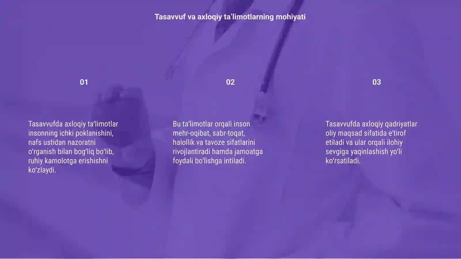Tasavvufda ahloqiy ta'limotlar 3
