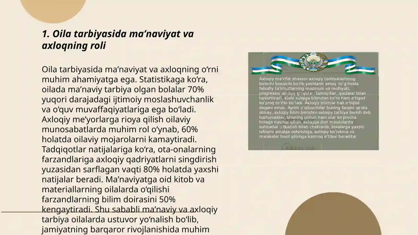 Maʼnaviy - axloqiy tarbiya 3