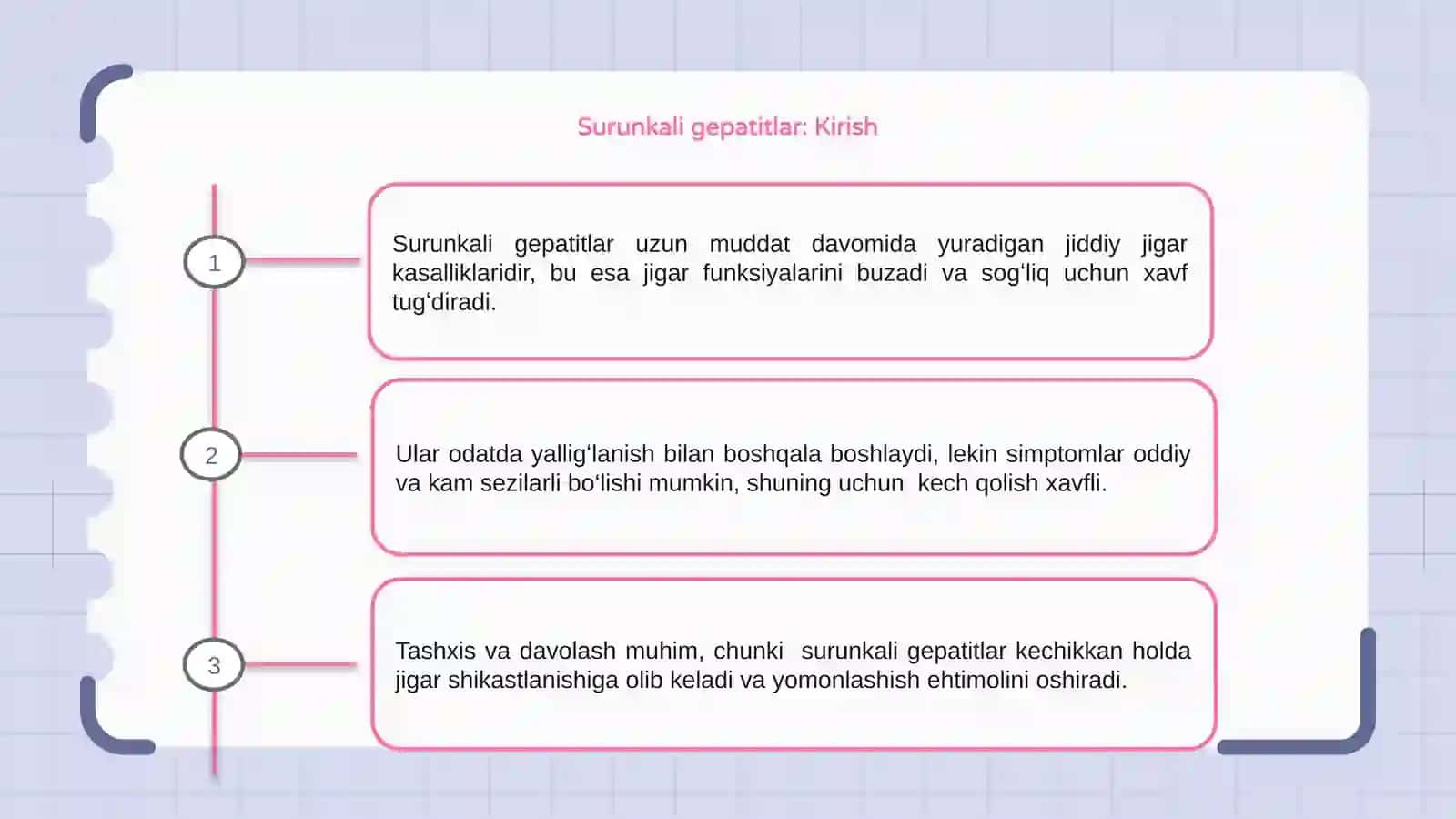 Surunkali gepatitlar 3