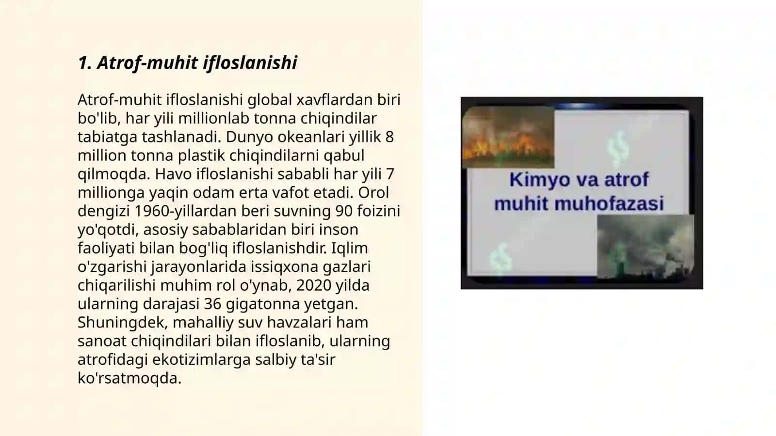 Atrof-muhit ifloslanishi 3