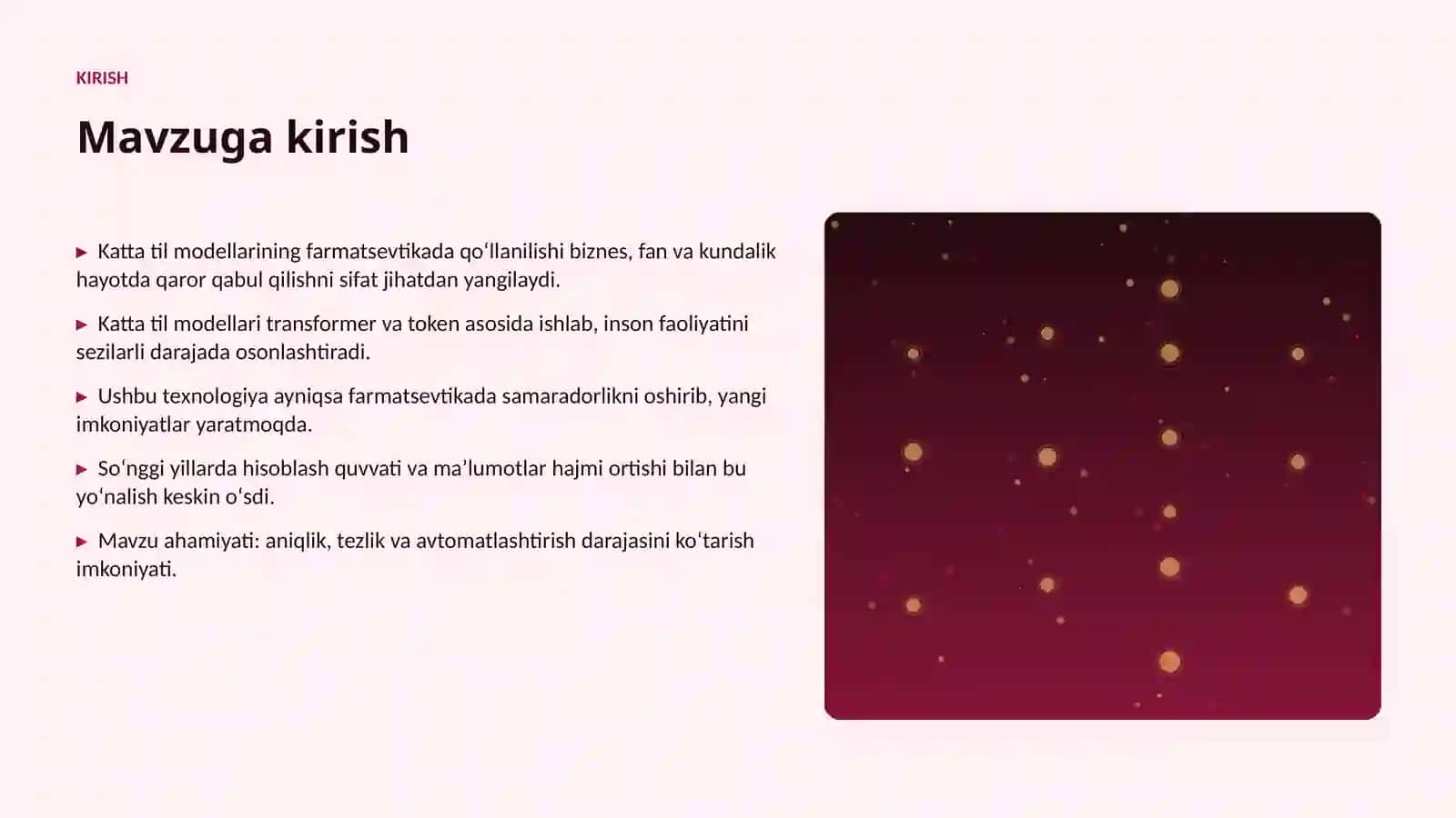Katta til modellarining farmatsevtikada qoʻllanilishi 3