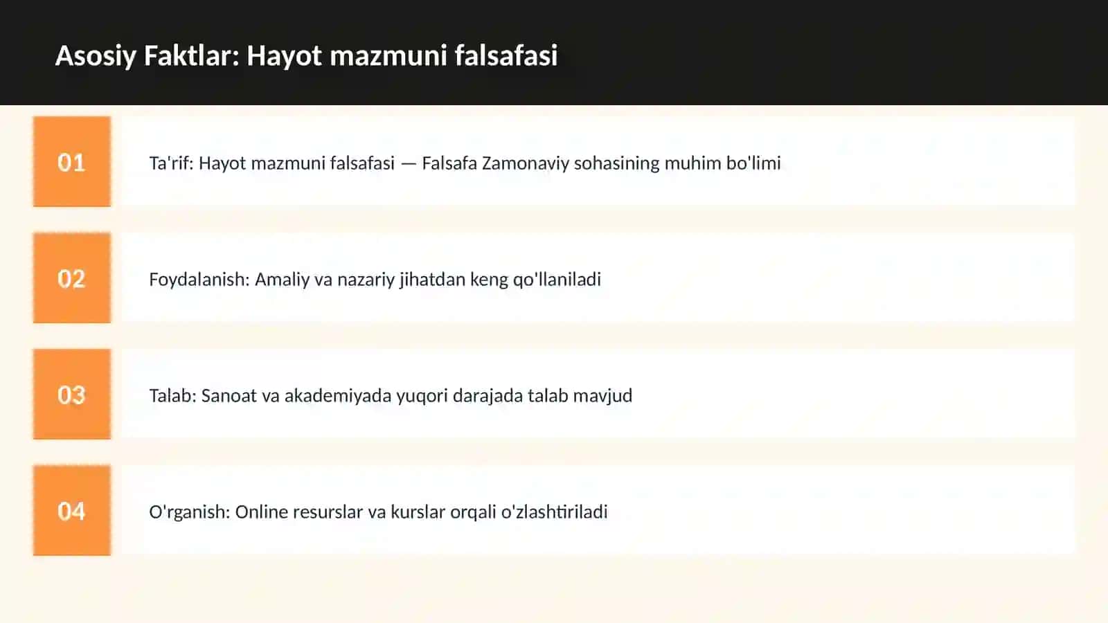 Hayot mazmuni falsafasi 3