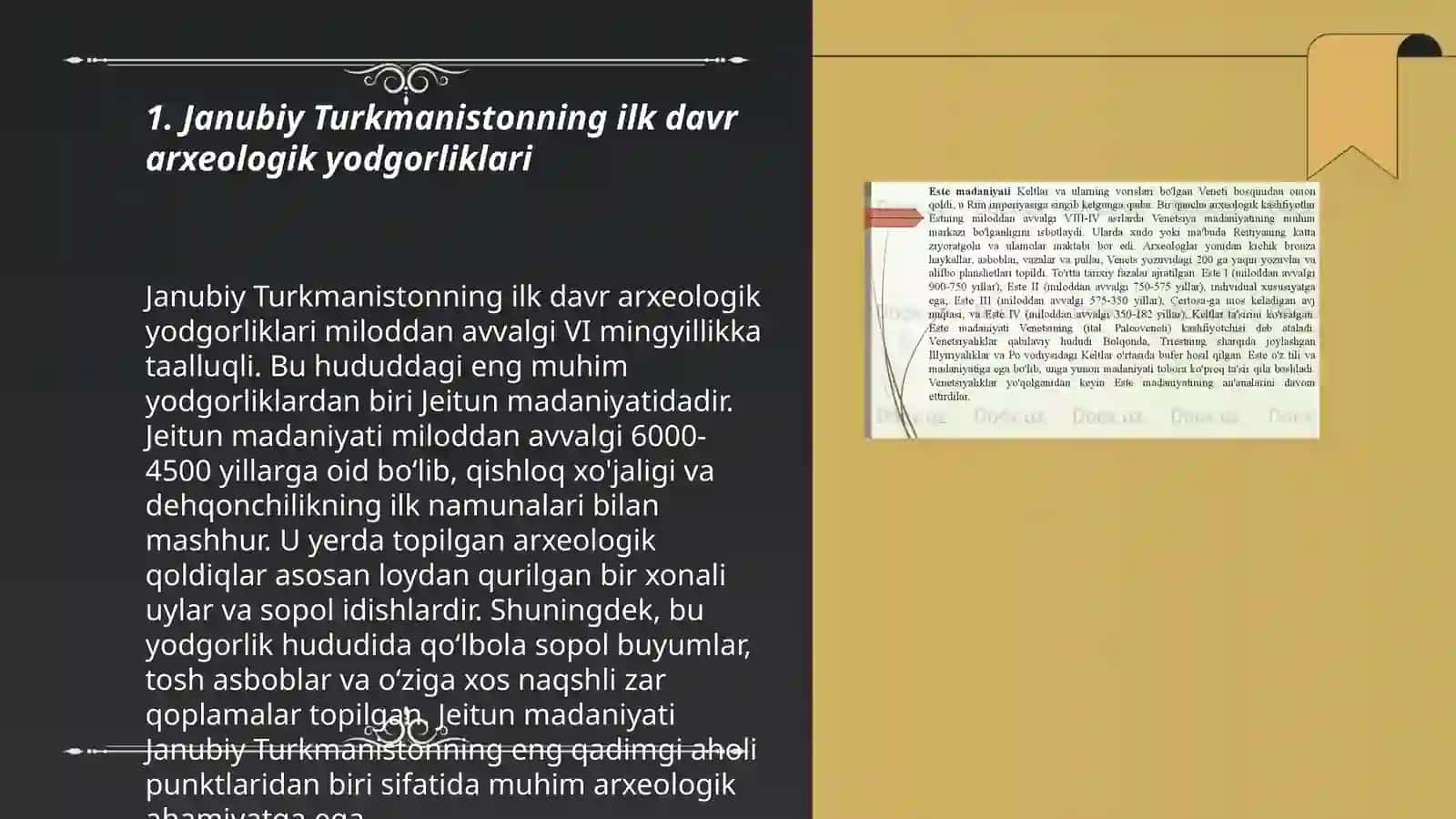 Janubiy Turkmanistonning ilk va antik davri arxeologiyasi 3