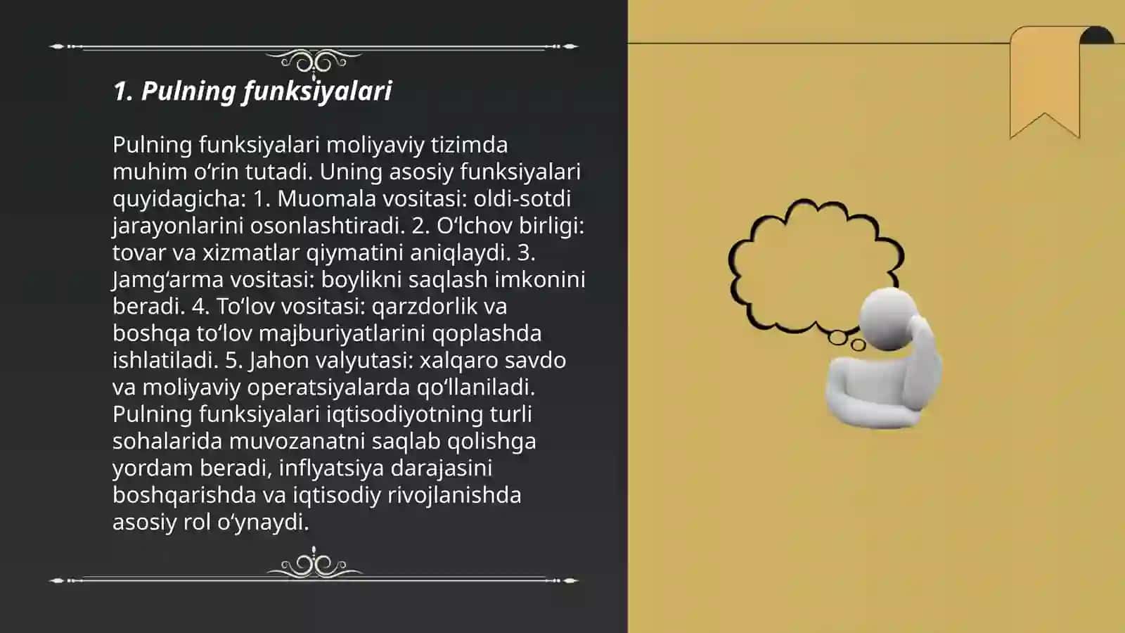 Pul va inflatsiya 3