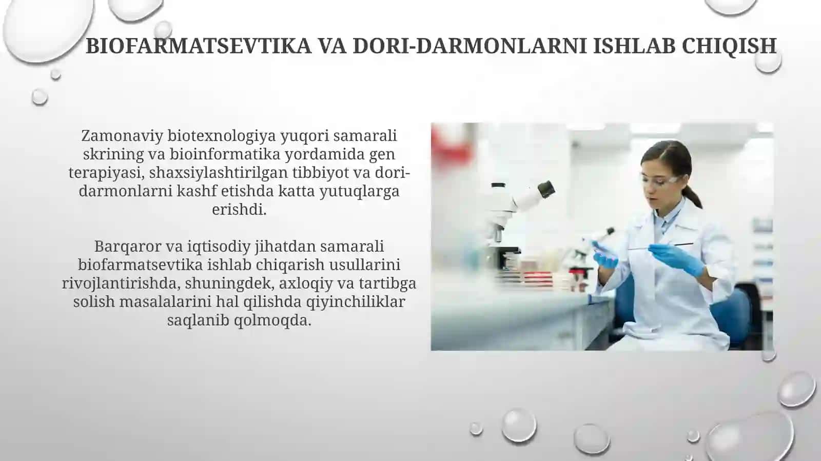 Zamonaviy biotexnologiyani saralash 3