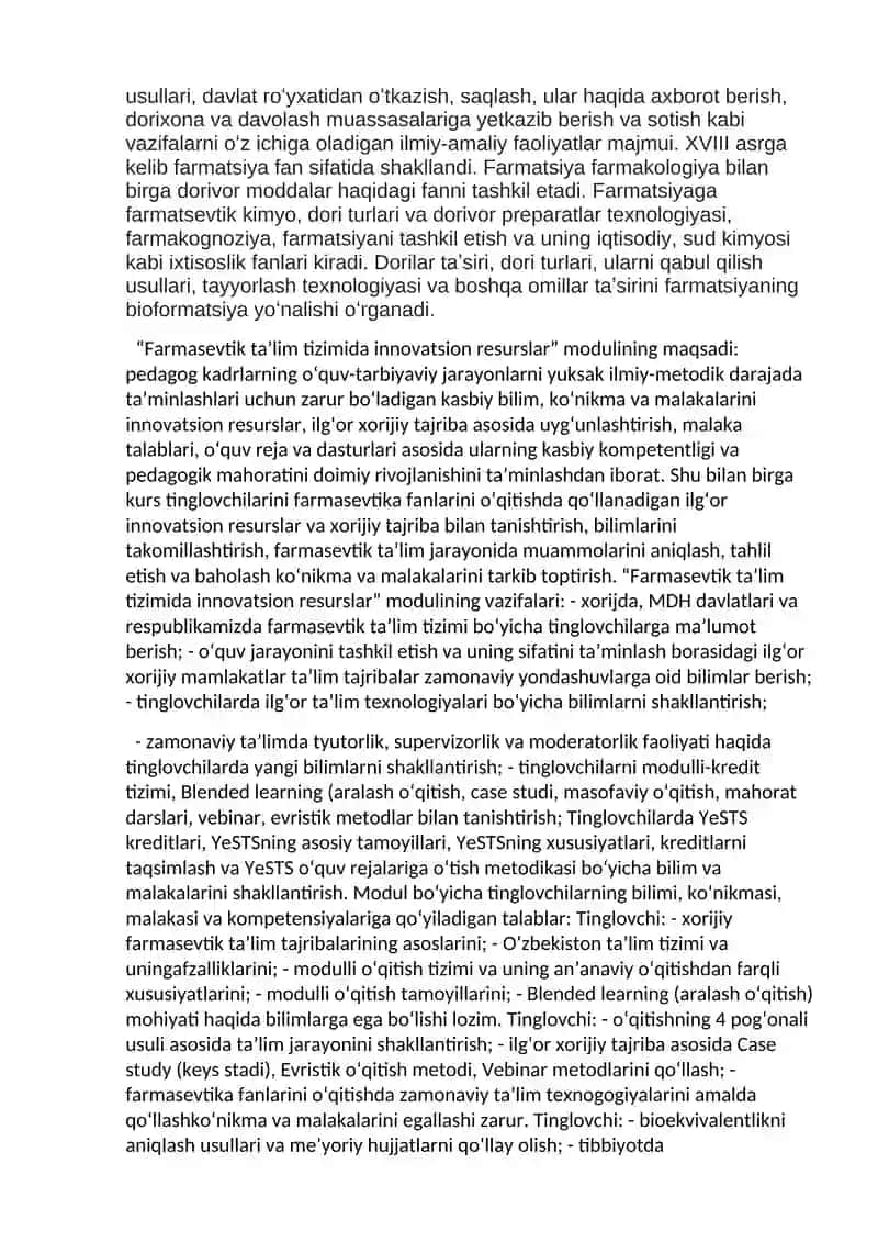 Yevropa mamlakatlarida farmatsiyani rivojlanishi 3