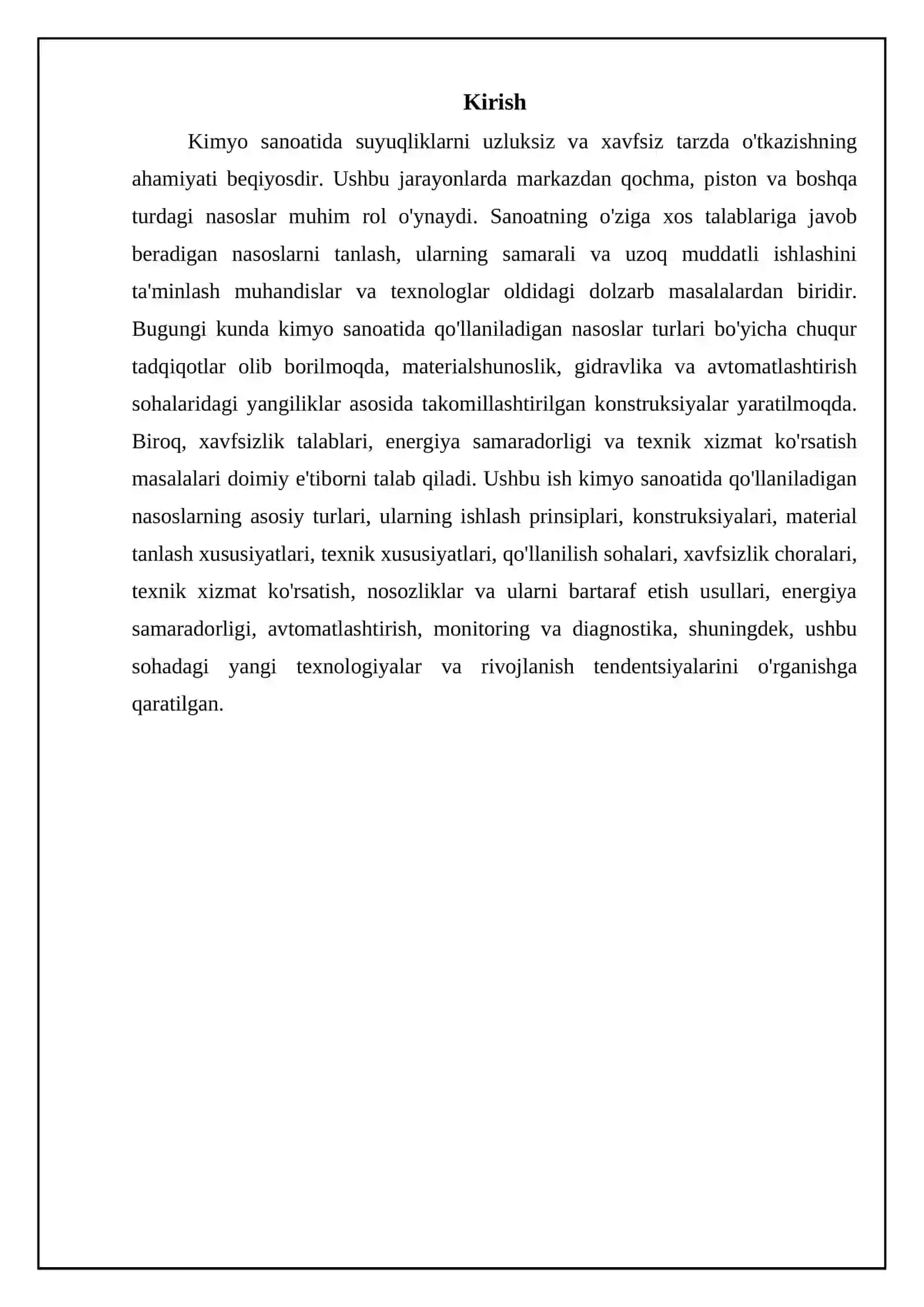 Kimyo Sanoatida Ishlatiladigan Nasoslar 3