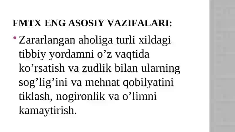 Fuqaromuhofazasi Tibbiyot Xizmati 3