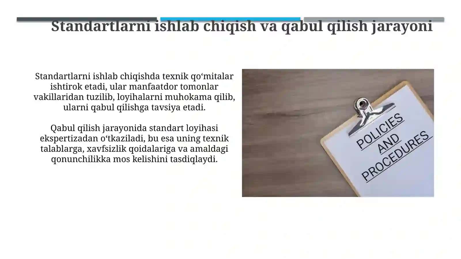 Standartlashtirish xizmatlari 3