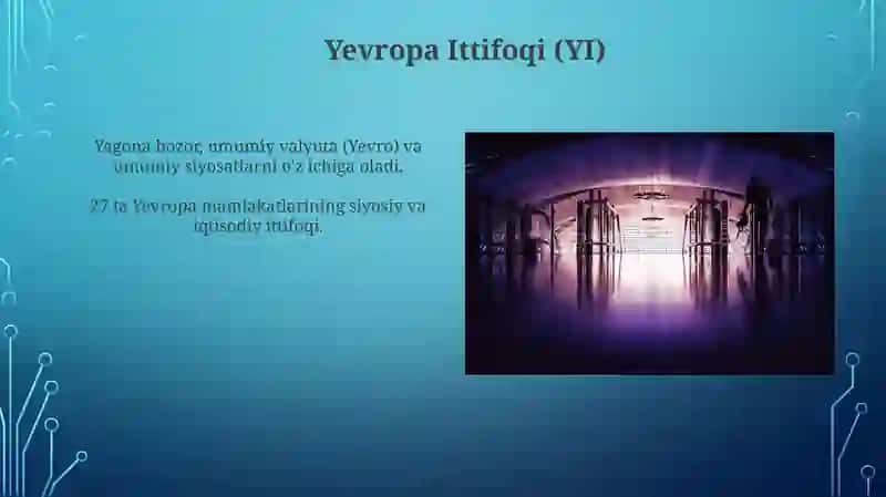Xalqaro iqtisodiy integratsiya 3