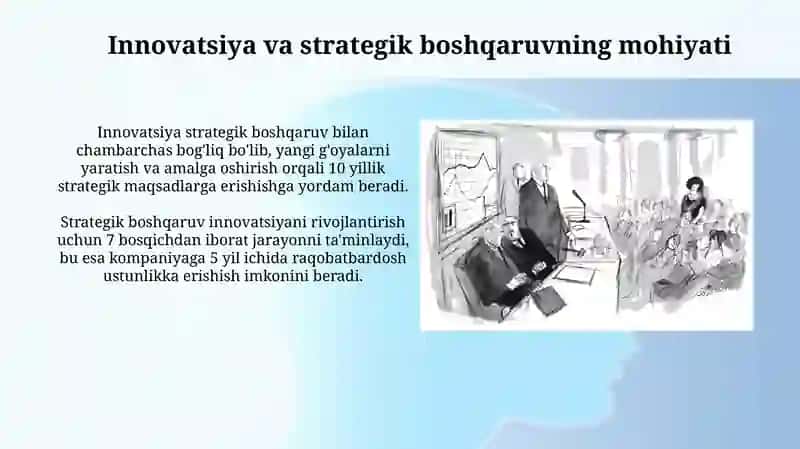 Innovatsion va strategik menejment 3