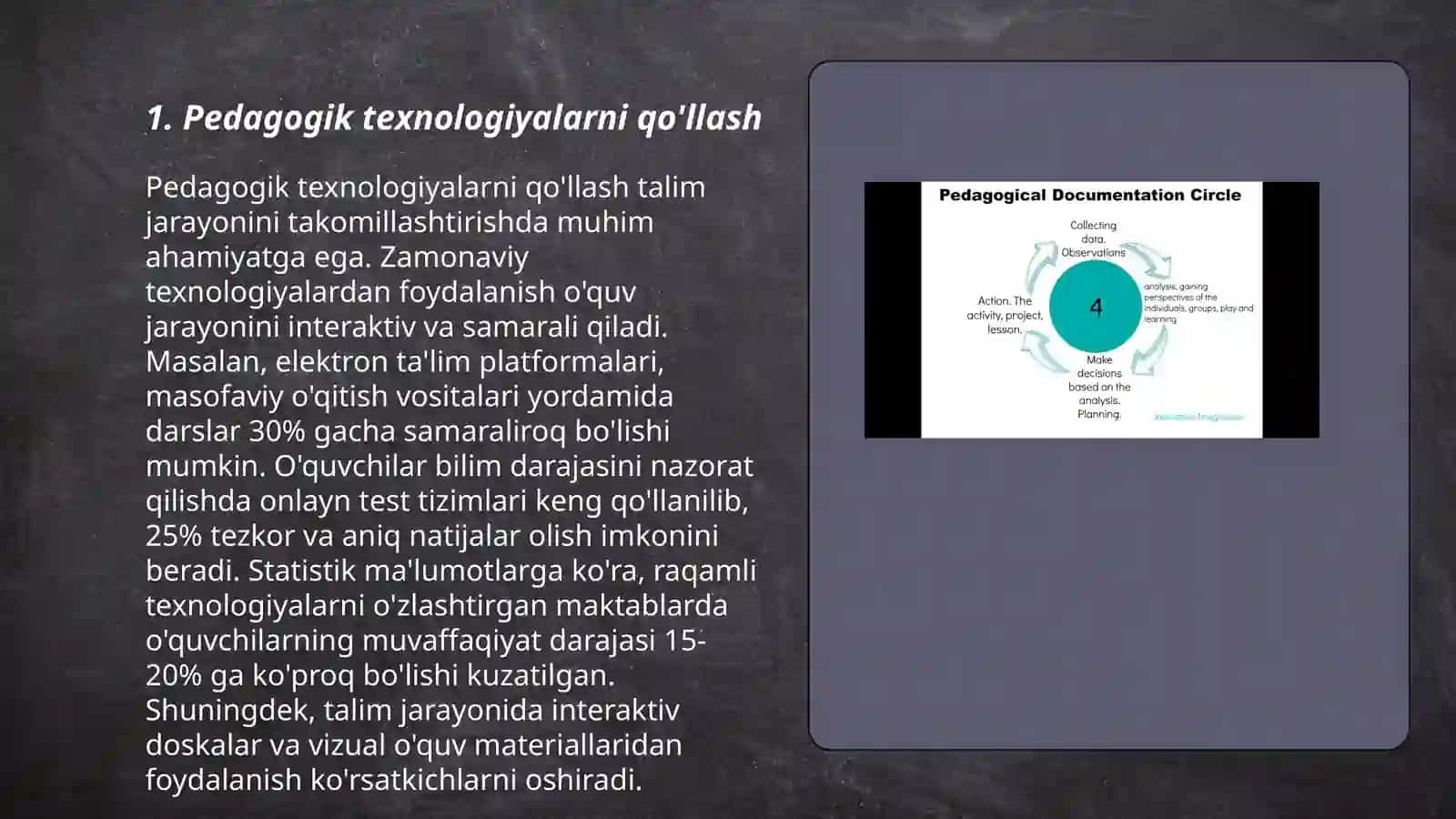 Pedagogik texnologiyalarni qo'llash 3