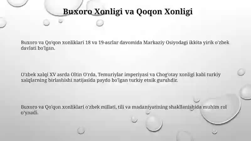 Zamonaviy O'zbek Kimligi 3