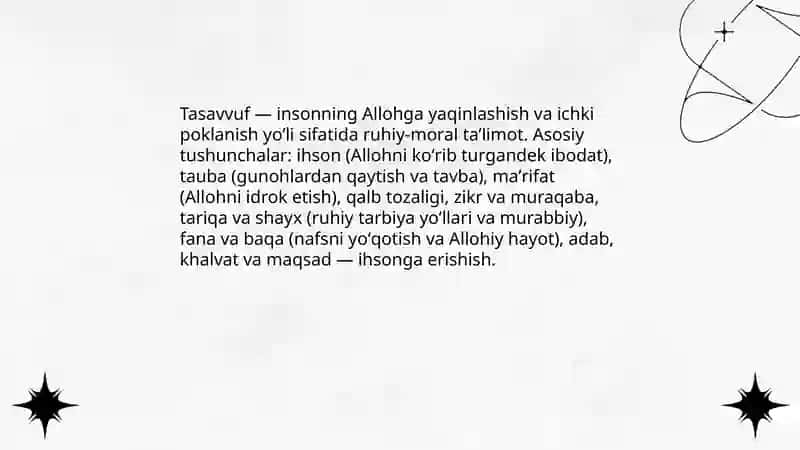 Tasavvuf 3