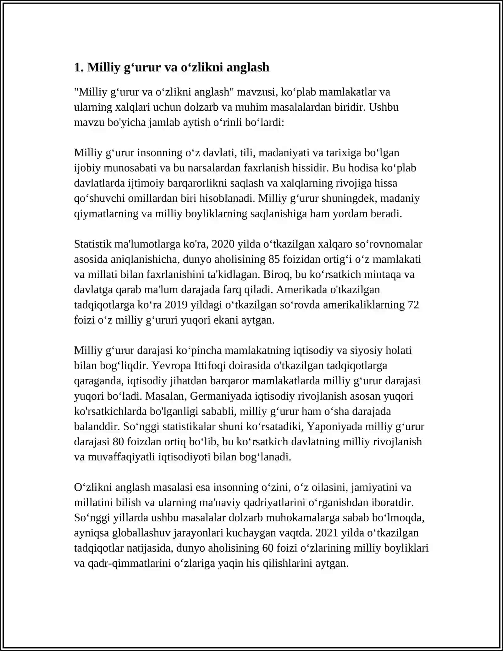 MILLIY TIKLANISHDAN MILLIY YUKSALISH SARI 3