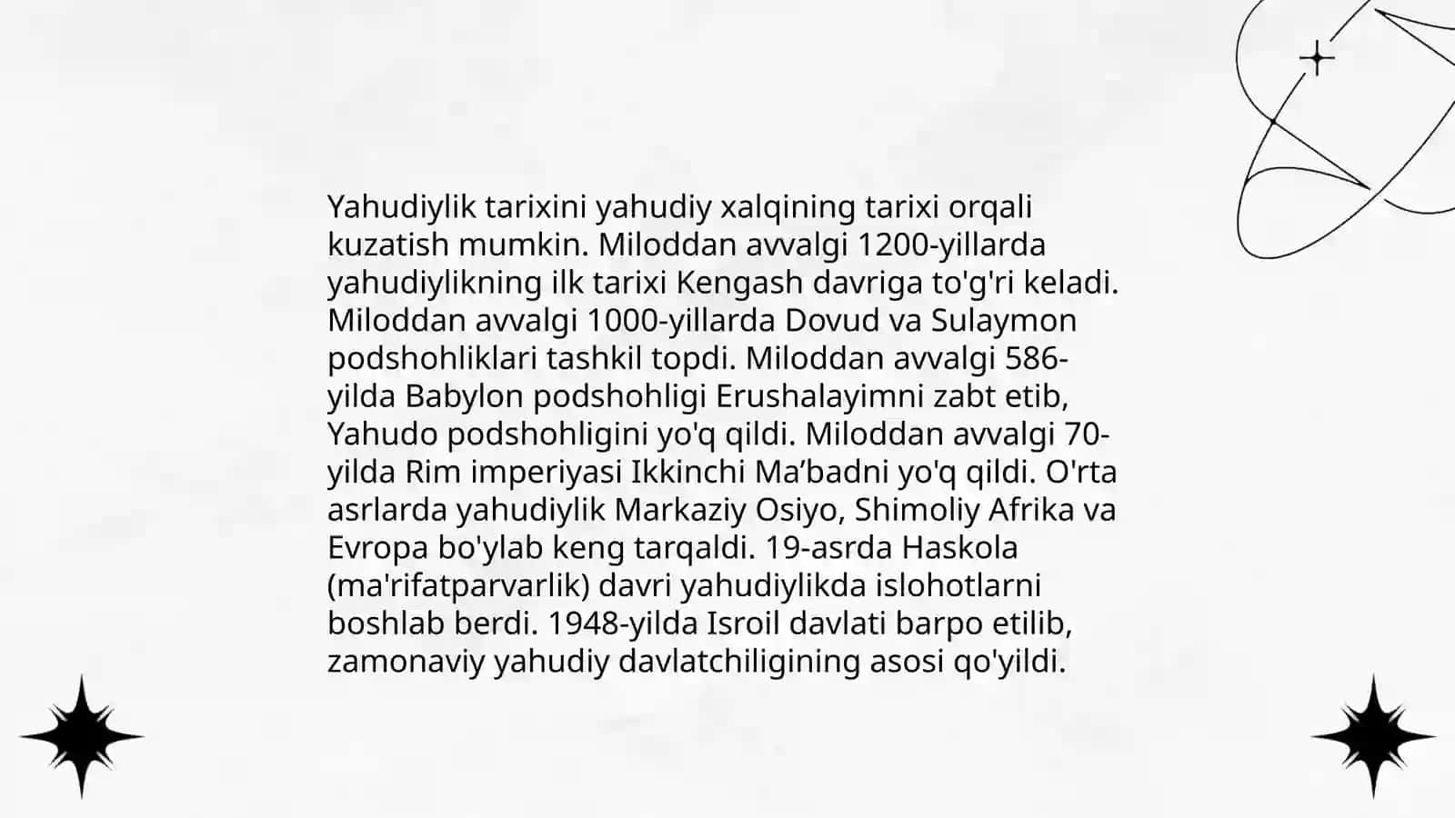 Yahudiylik taʼlimoti va muqaddas kitobi 3