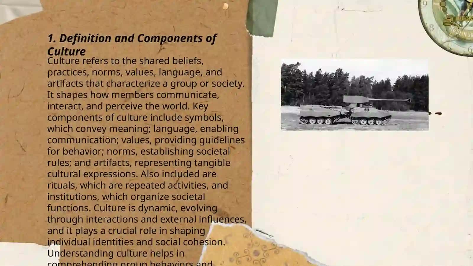 Definition and Components of Culture 3