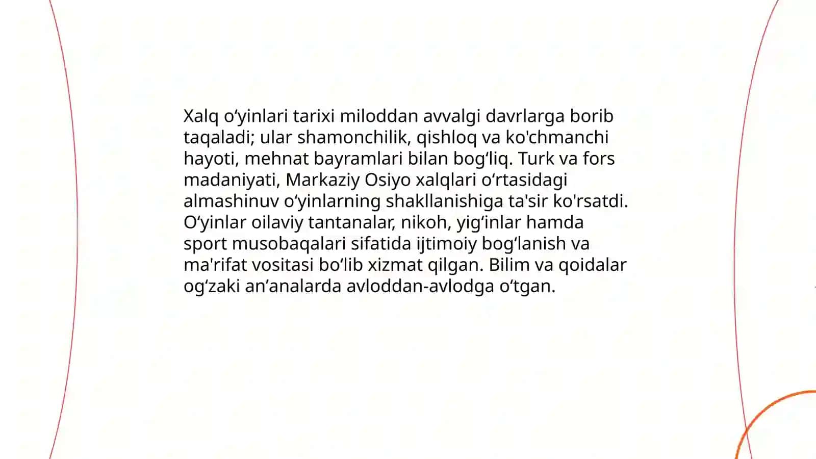 Xalq oʻyinlari 3