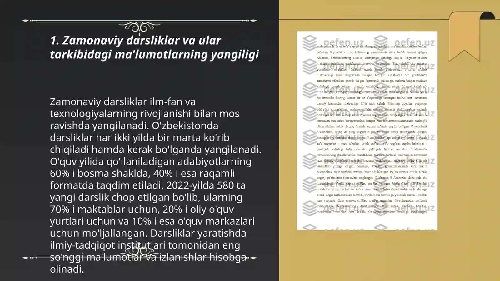 Zamonaviy darsliklar tahlili 3