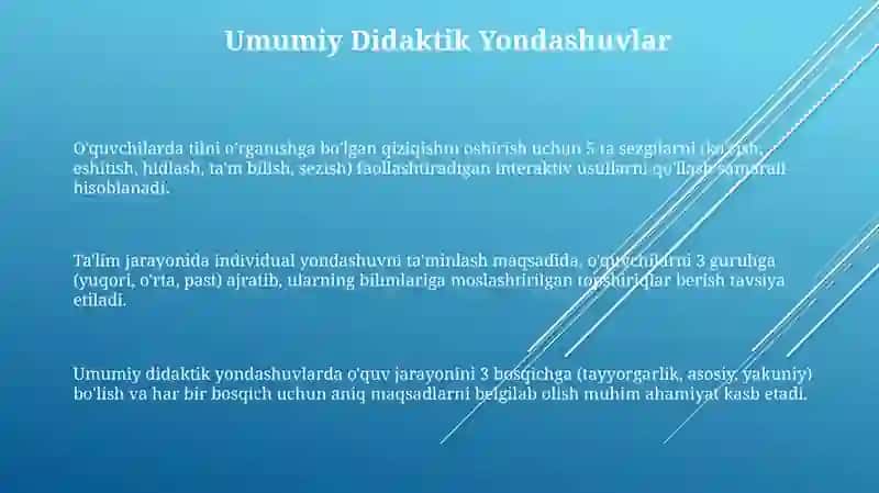 Umumididaktika va oziga xos usullari 3