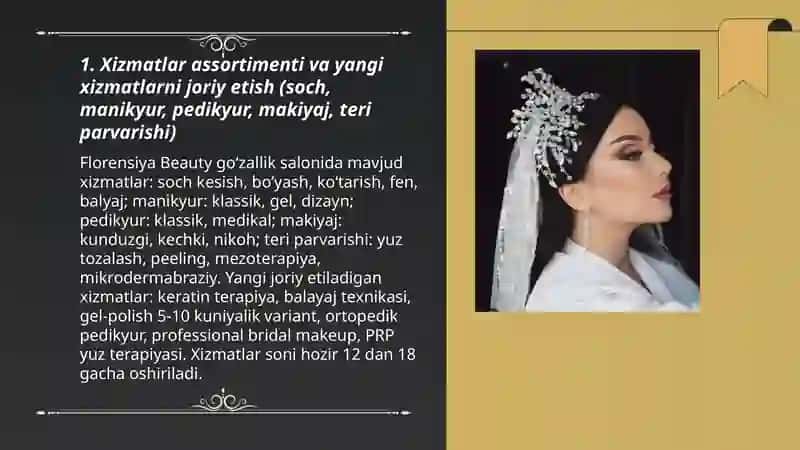 Florensiya Beauty goʻzallik saloni uchun 3