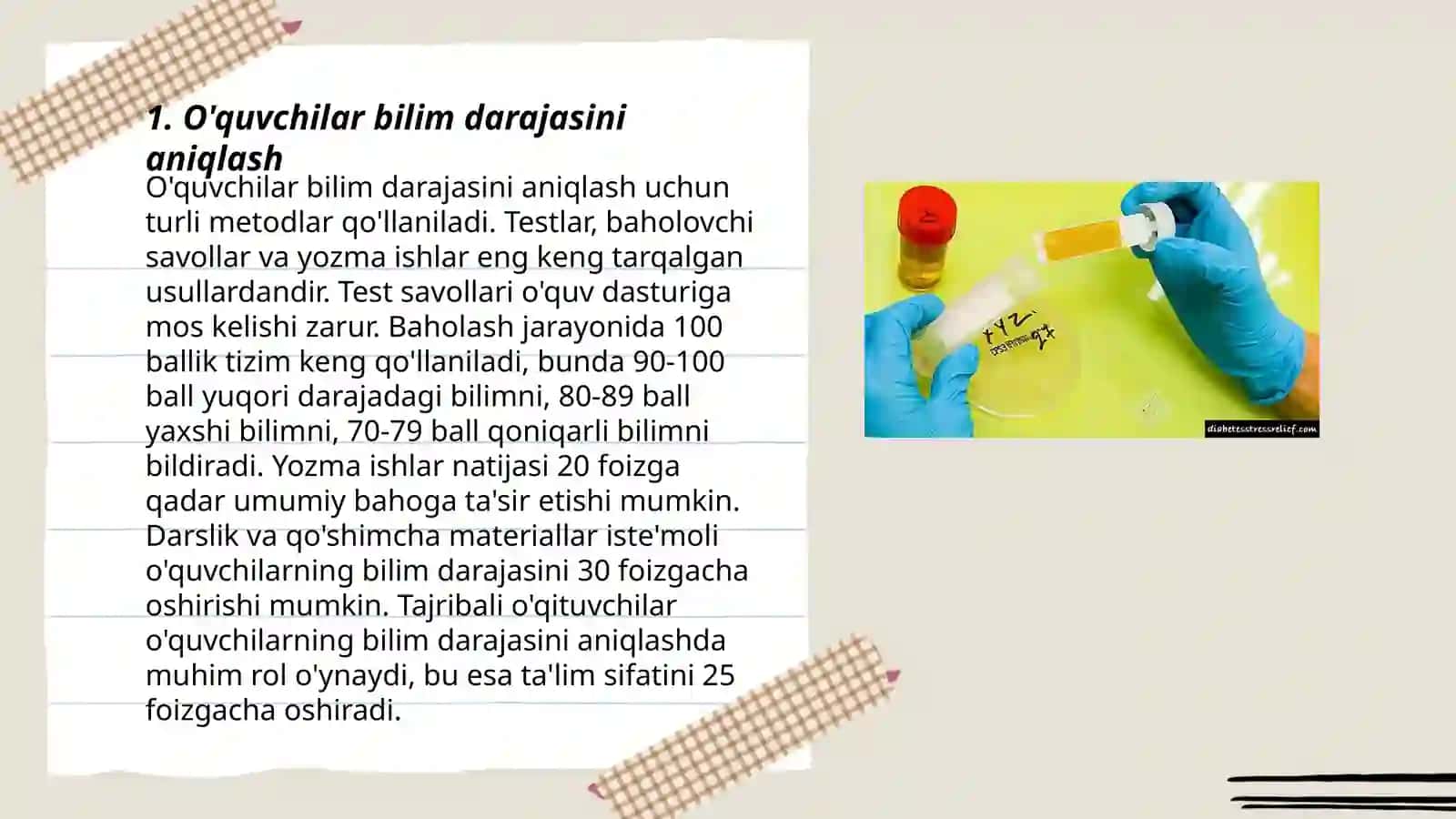 Diagnostik test tilimchalar 3