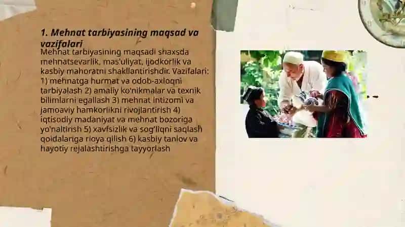 Mehnat tarbiyasi 3