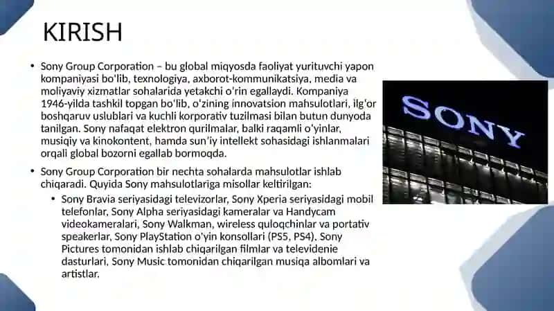 Sony Group Corporation 3