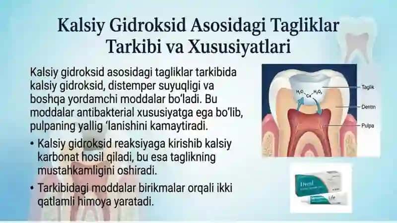 Davolovchi tagliklar turlari va xususiyatlari 3