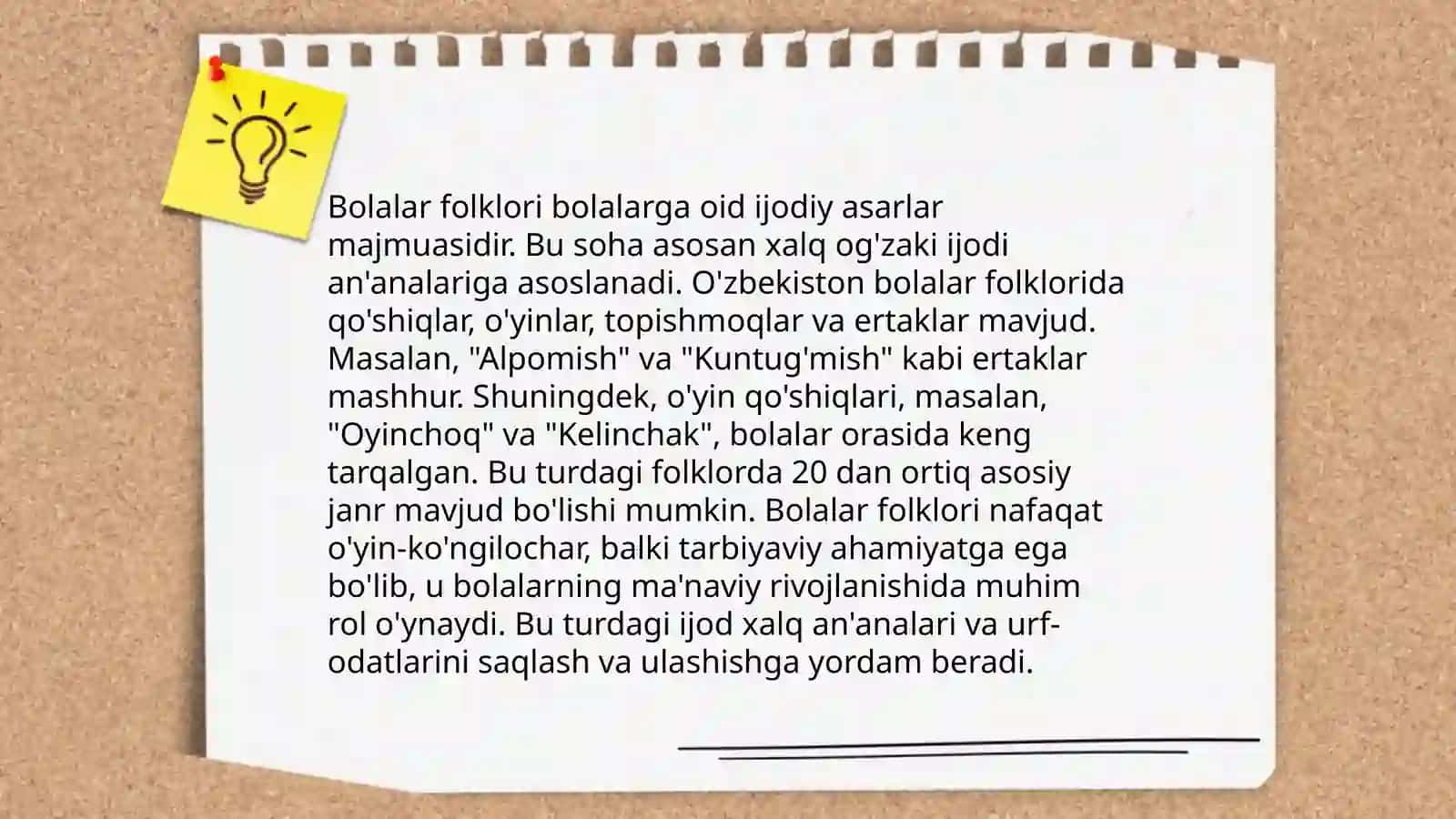 Bolalar adabiyoti janrlari tizimi 3