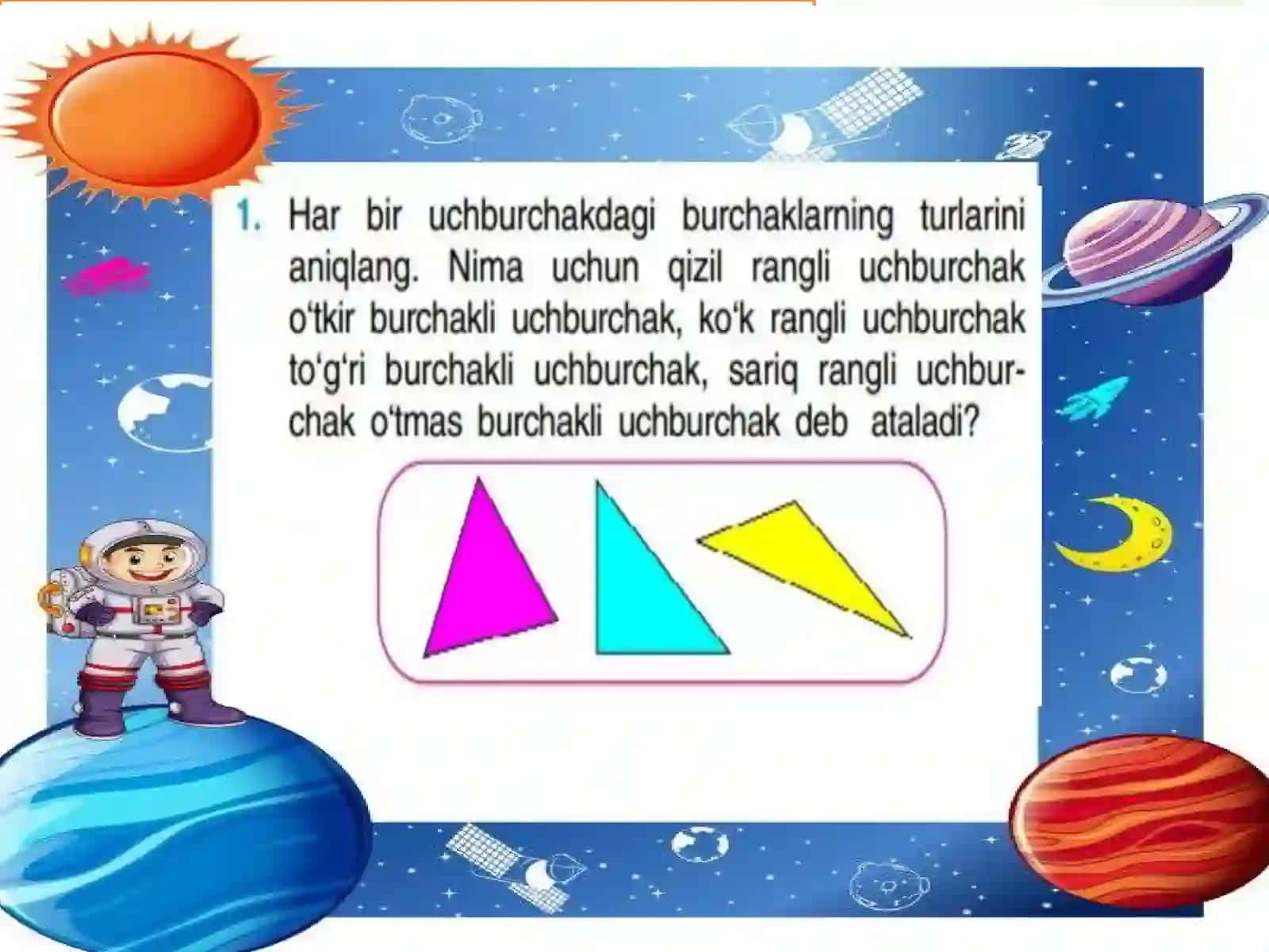 4-sinf Matematika 'Yassi va fazoviy jismlar' taqdimoti 3