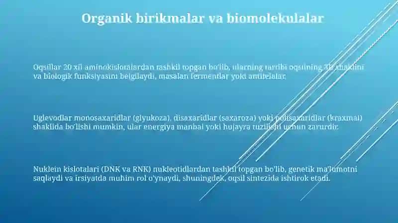 Organik olam 3