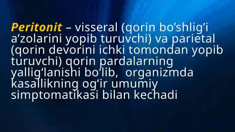 Peritonit 3