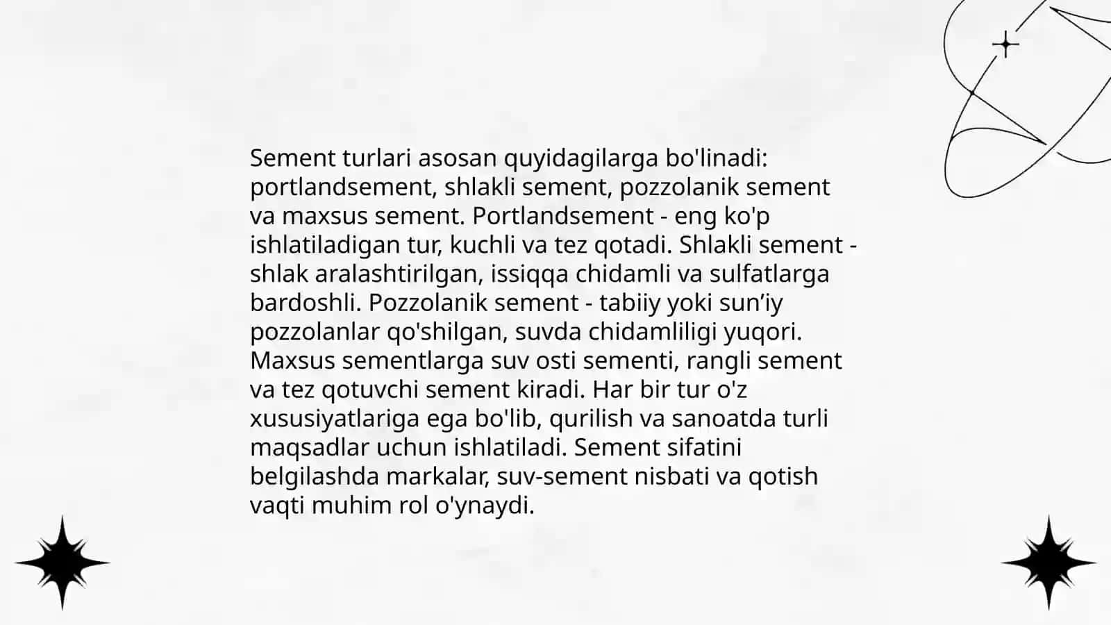 Sement va toldiruvchilarni omborlarga joylash 3