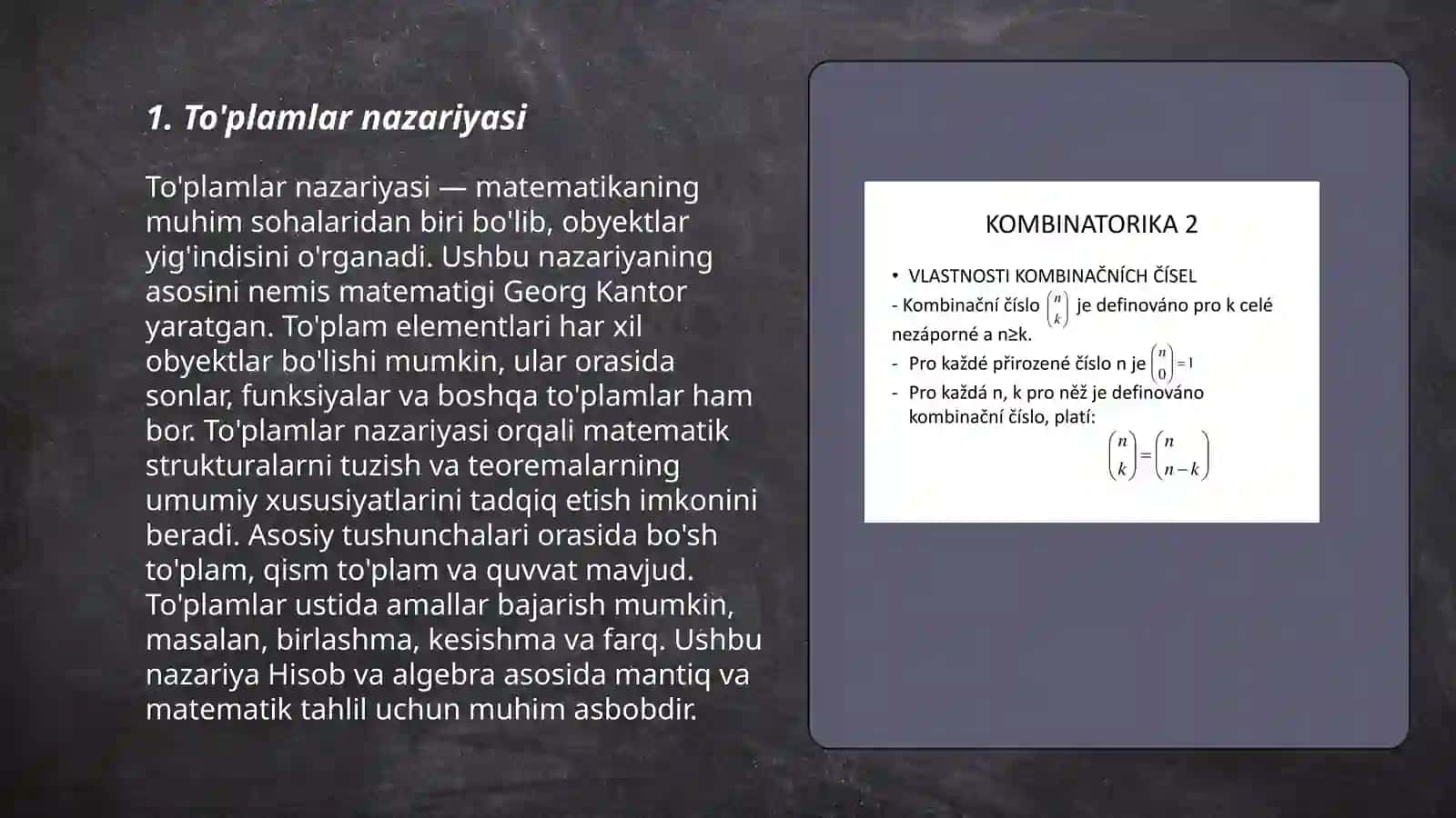 To'plamlar nazariyasi 3