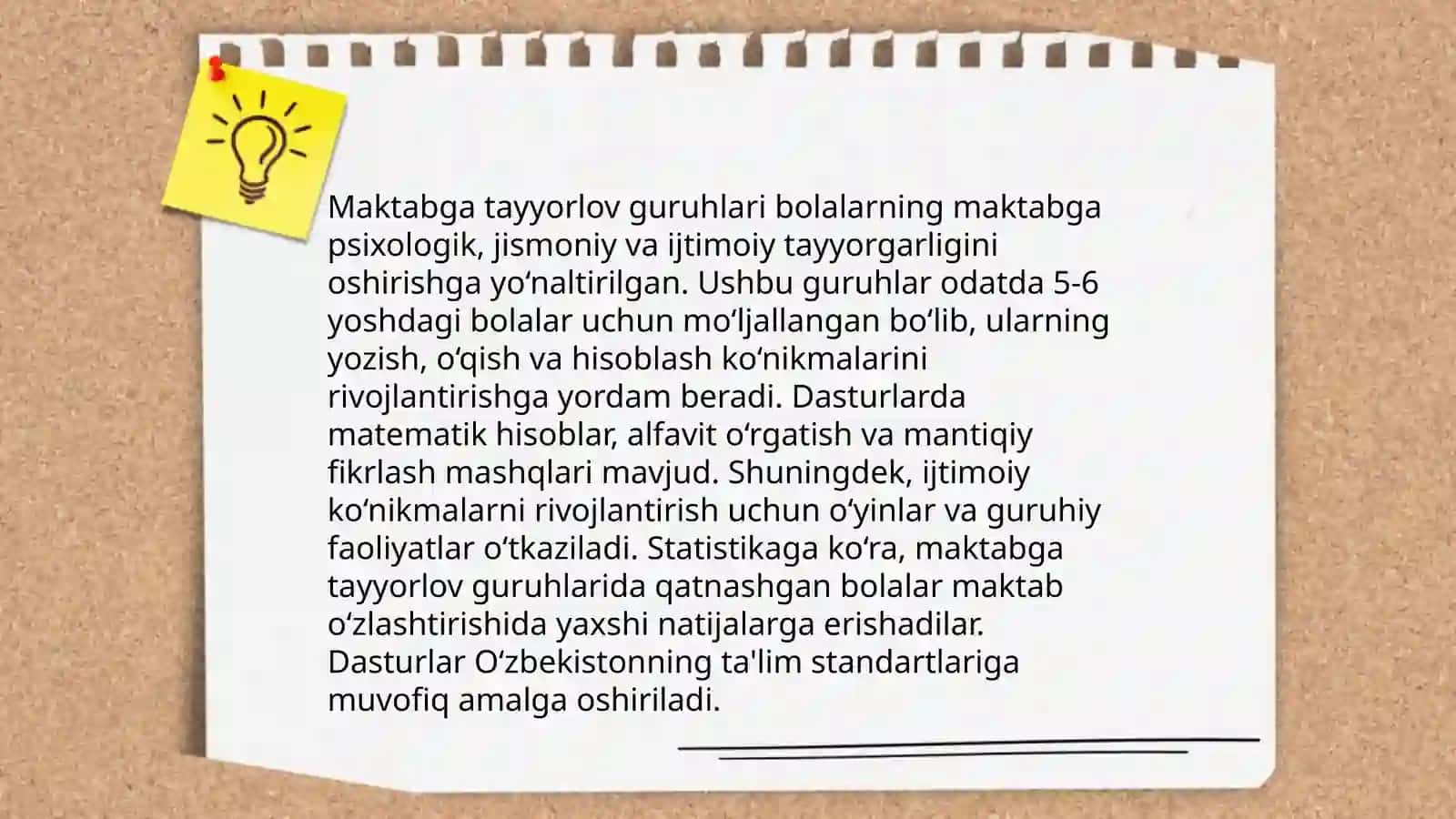 Maktabga tayyorlov guruhlari 3