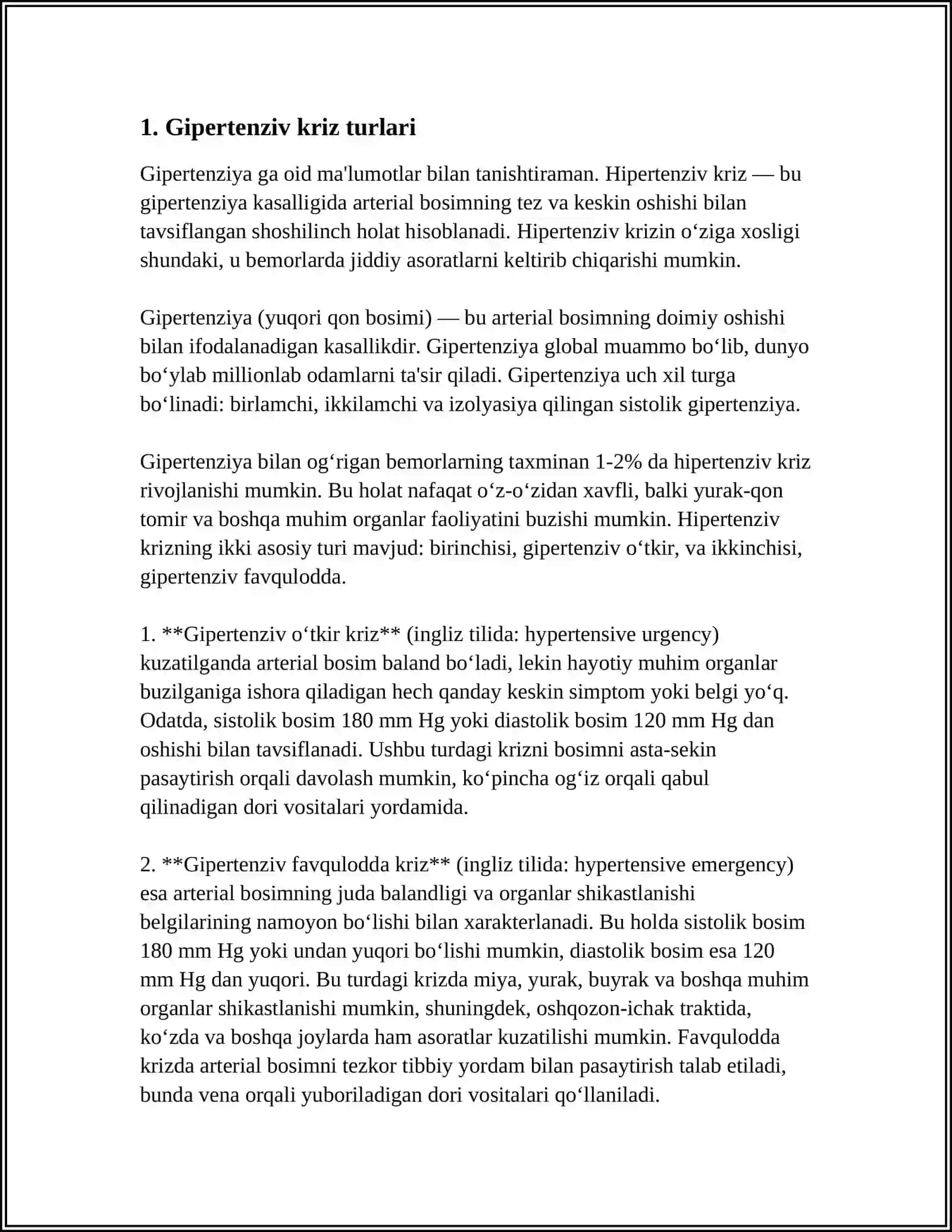 GIPERTONIK KRIZDA ISHLATILADIGAN DORI VOSITALARI 3