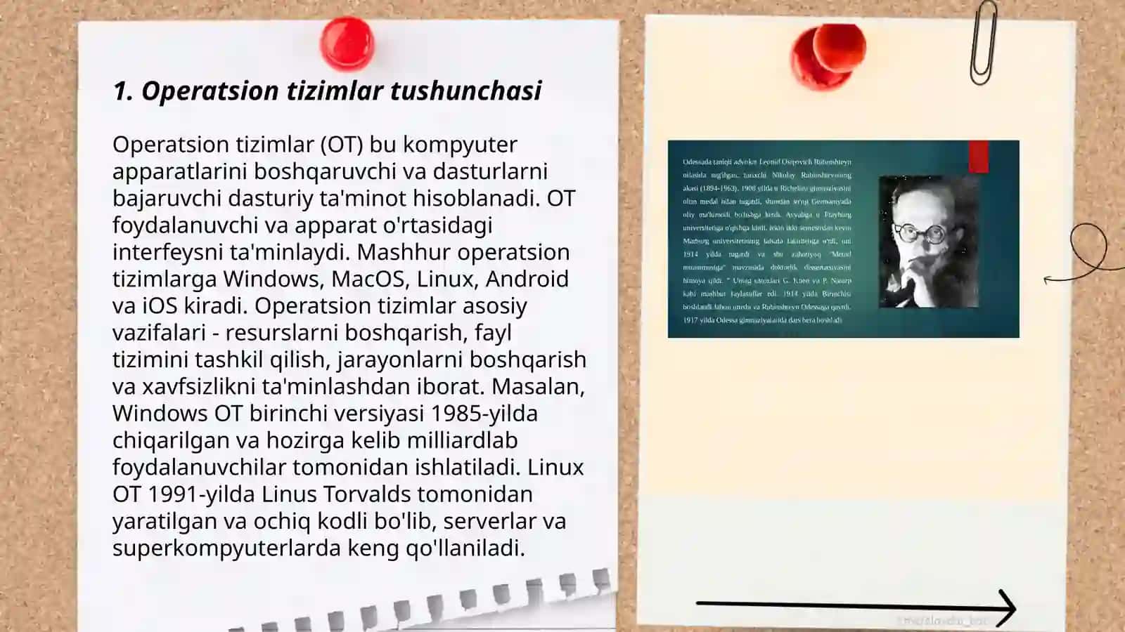 Operatsion tizimlarning umumiy xarakteristikasi 3